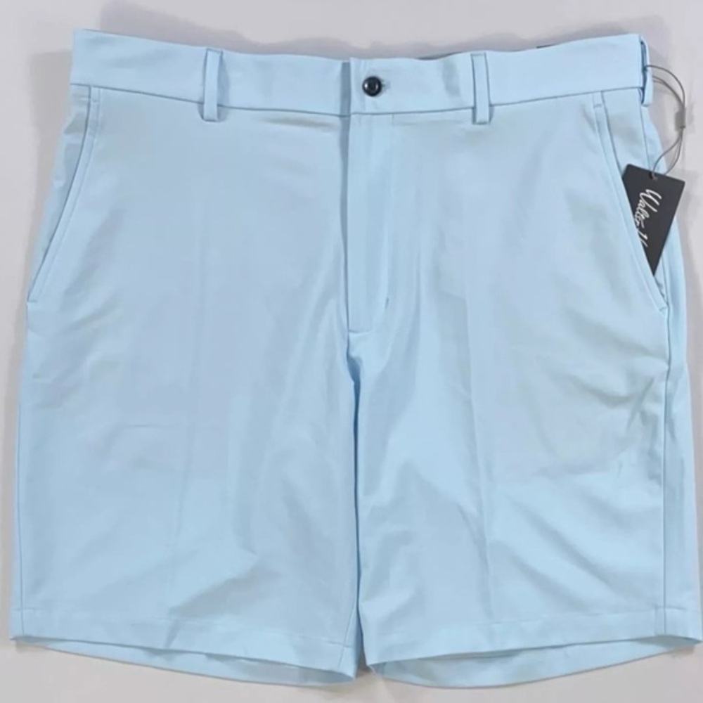 Men's Walter Hagen Performance 11 Flat Front Wrinkle Resistant 9" Golf Shorts